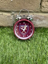 Official West Ham United FC Mini Bell Alarm Clock BNWT