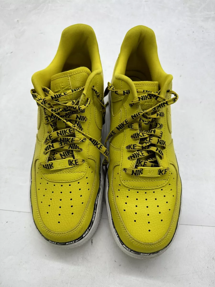 AIR FORCE &#039;07 SE PREMIUM overbranded yellow men sz 10 | eBay