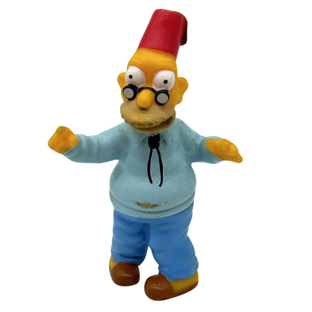 The Simpsons Vintage Fox 2001 Burger King Grandpa Abe
