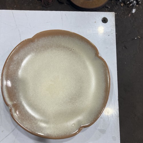 8 Frankoma 5G Gold brown Salad Plate 7" - Picture 5 of 12