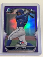 2023 Bowman Chrome Adrian Pinto #BCP-250 1st Bowman Refractor #'d /250 Blue Jays