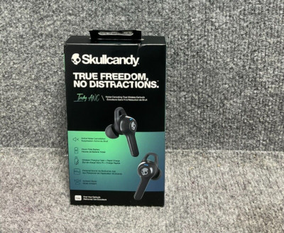 SkullCandy True Freedom No Distraction Noise Canceling Wireless Earbuds In Black