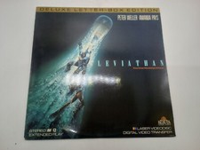 Leviathan Laser Disc Deluxe-Letter Box Edition Great Shape