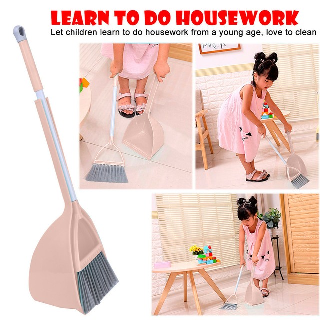 children's broom and dustpan set