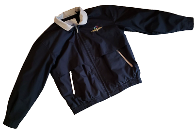 VINTAGE INDIANAPOLIS MOTOR SPEEDWAY MENS JACKET BLACK THE CLIPPER