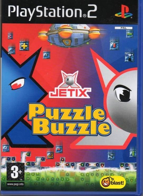 JETIX PUZZLE BUZZLE / JEU CONSOLE PS2 - NEUF