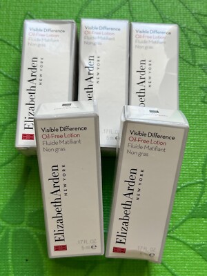 ELIZABETH ARDEN visible Difference Oil Free Lotion Reisegröße x5 5ml Probe Set