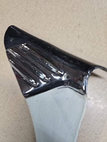 OEM 1955 1956 Mercury Montclair Monterey Dash Pad END TRIM CHROME 55 56 - Picture 7 of 16