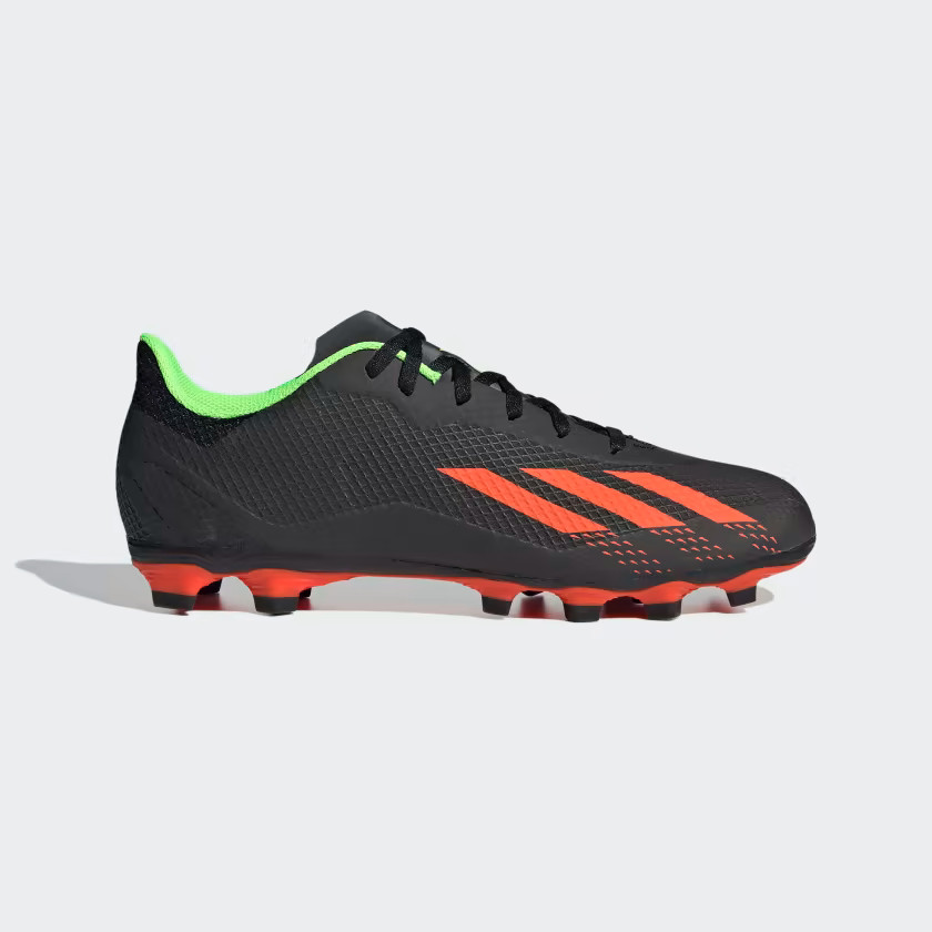 Adidas X Speedportal.4 Футбольных бутсы FG Black Solar Red Green GW8493 мужские 9.5
