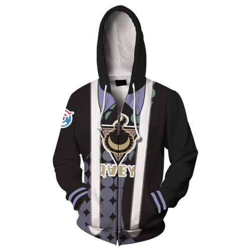 Trafalgar Law Hoodie Pullover Anime Cosplay Costume Long Sleeve Jacket - View #8