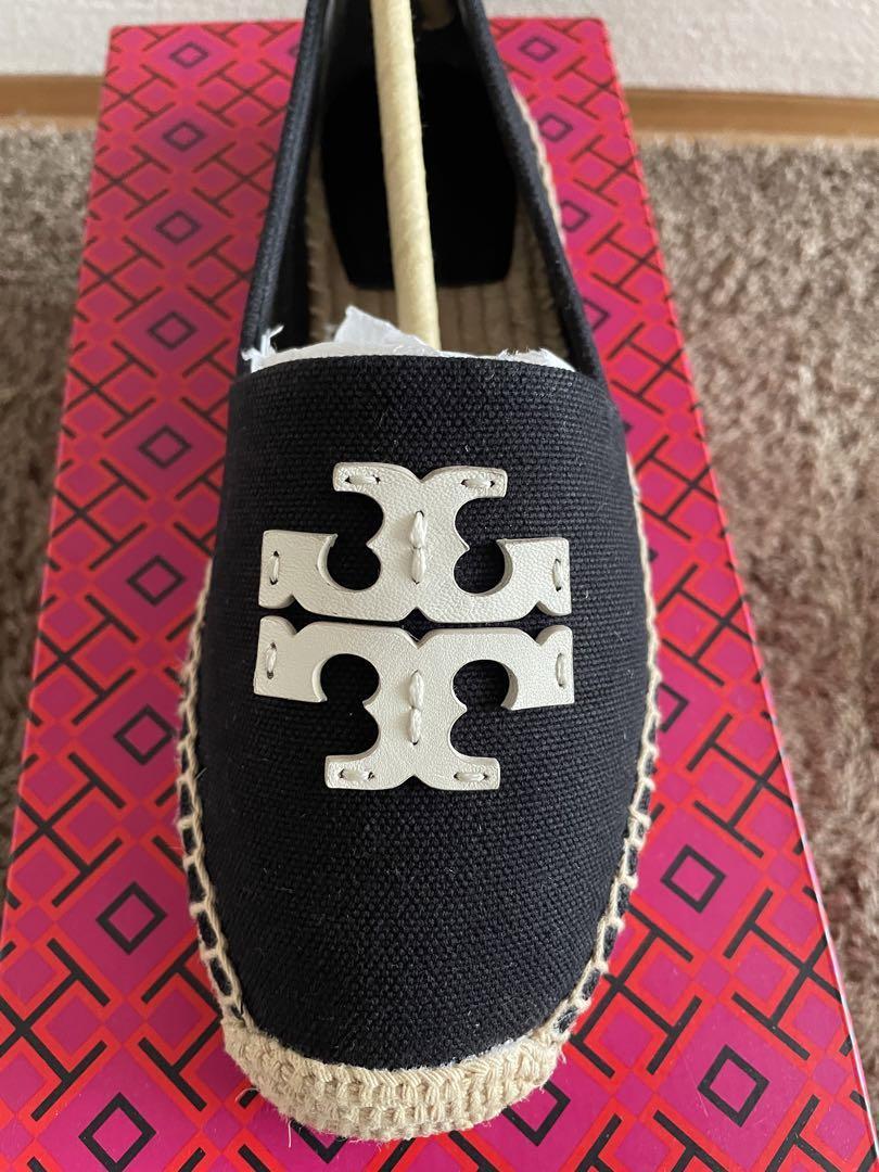 【新品】Tory Burch　ジョージア　バレエ　ソフトクロコ　エンボス 美品】Tory Burch ジョージア バレエ ソフトクロコ エンボス