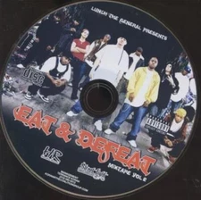 Eat & Defeat: Mixtape Vol. 2 MUSIC AUDIO CD hardcore hip hop gangsta rap mix!