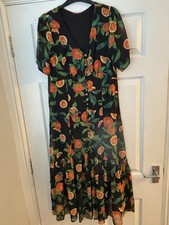 Uk 12 Joe Browns Lovely Summer Dress Button Front