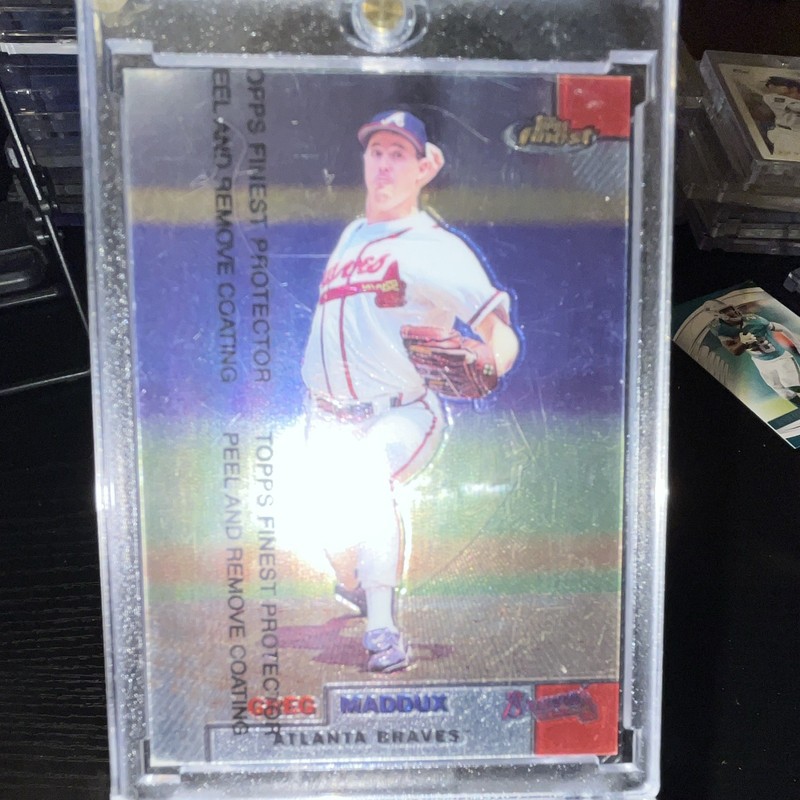 1999 Topps Finest - Greg Maddux #100