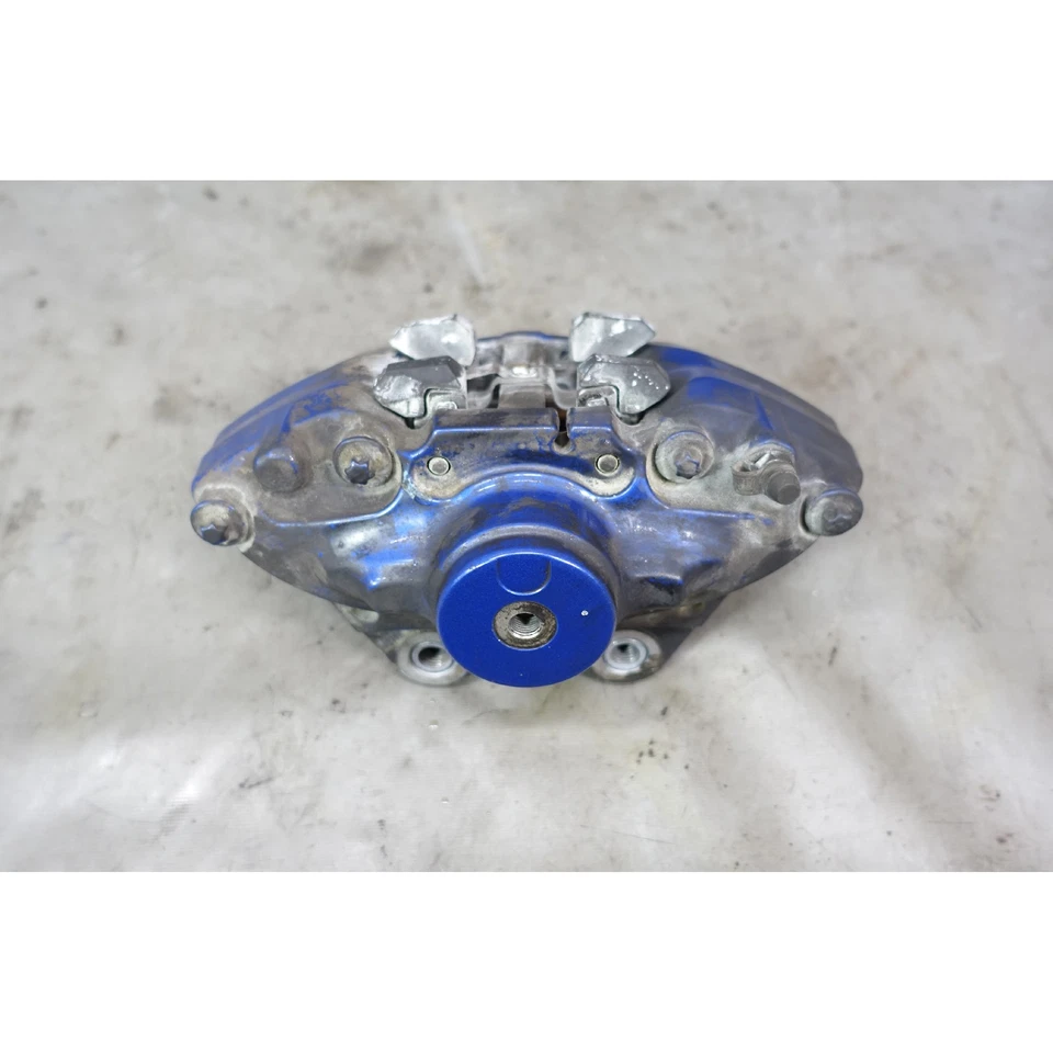 Pinza de freno trasera derecha BMW F30 serie 3 F22 2014-2017 de fábrica///M azul OEM Foto 4 de 4