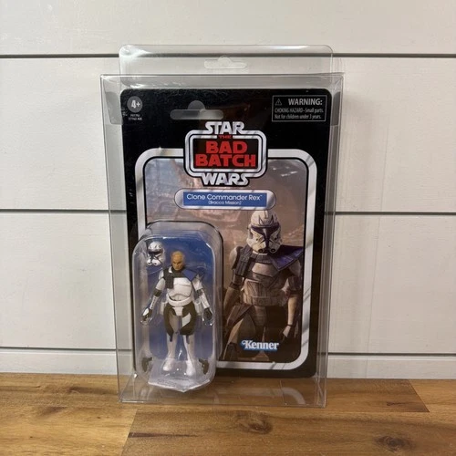 Star Wars Vintage Collection Clone Commander Rex VC317 Bad Batch 3.75" W/ Case