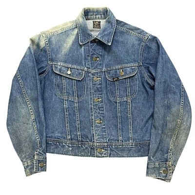 Lee 70s Vintage Riders 101-J Denim Jacket Size 38 Made in USA