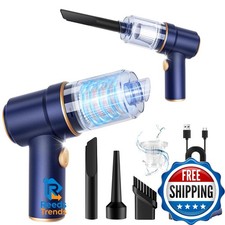 KMM 9000Pa Handheld Car Vacuum Cleaner & Air Duster, 120W, Rechargeable, Portabl