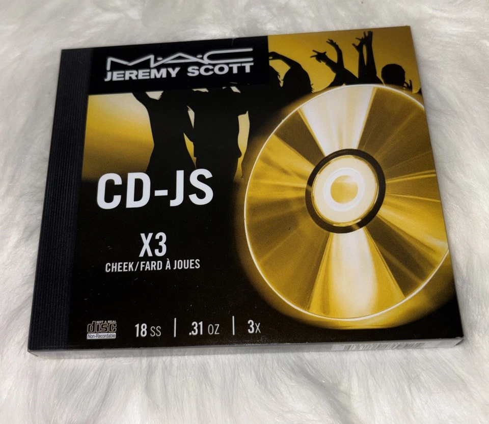 New MAC Jeremy Scott Collection X 3 CD-JS Cheek Authentic & Limited Edition - Image 2 of 4