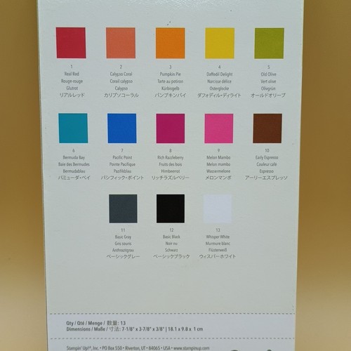 Stampin Up Aquarellstift Set Sortiment #13 Säure- & Ligninfrei Archivierung Einfach - Bild 3 von 5