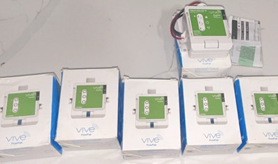 Lutron Vive PowPak RMJS-8TN-DV-B 0-10V Dimming Module 120/277V