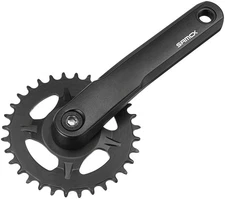 Samox AM38J Junior MTB Crankset 30T, 11-Speed, Forged Aluminum, JIS Square Taper