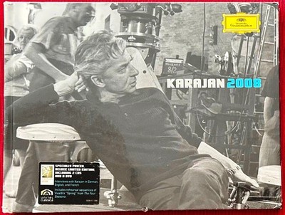 KARAJAN 2008 - Ltd. Deluxe Ed. Press Kit - Buch/2CD+DVD - 100. Geb. - NEU/OVP!