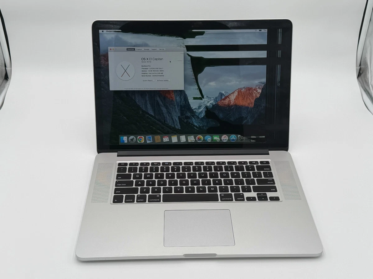Las mejores ofertas en Portátiles Apple MacBook Pro 2015 de 15,4