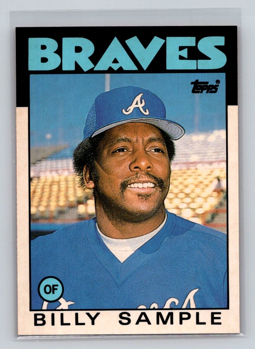 1986 Topps Traded #98T Billy Sample Limited Edition (Tiffany)