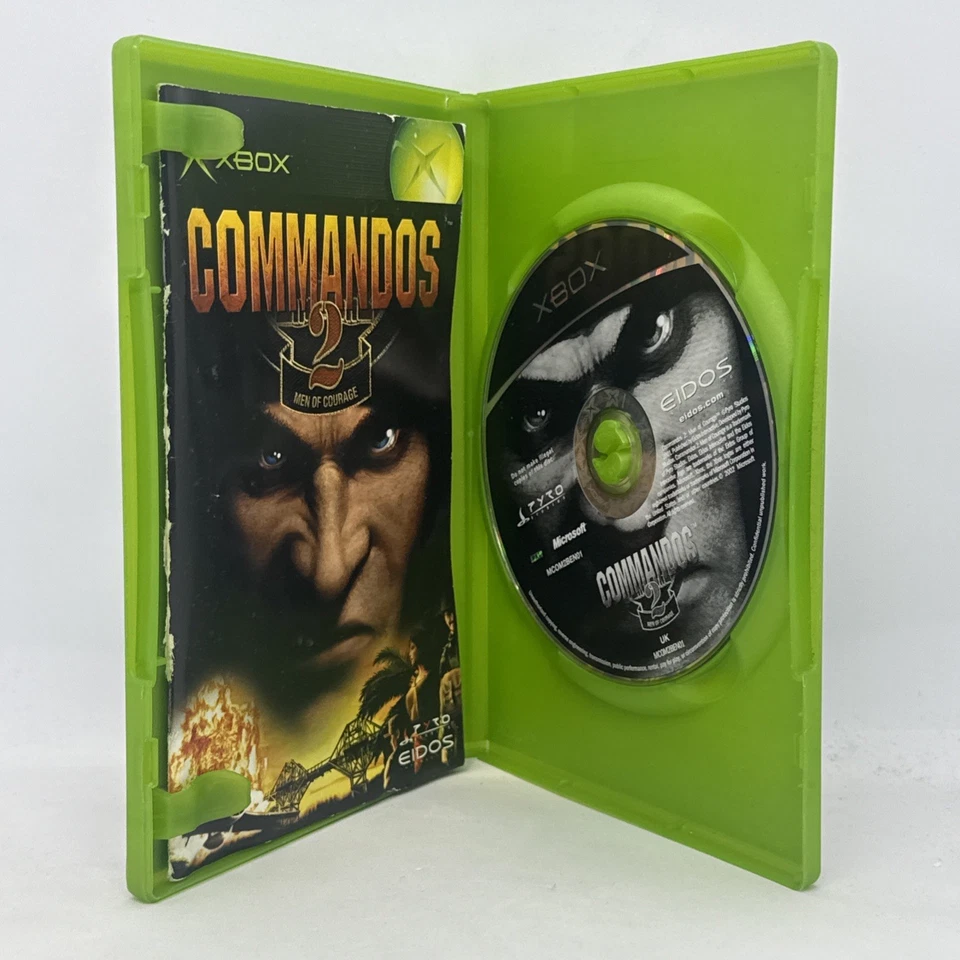 Commandos 2: Men of Courage Xbox Original Microsoft Video Game Free Post PAL - Image 2 of 2
