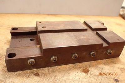 LOT BN55: MACHINIST WORK HOLDING SLIDE ASSEMBLY  JIG  FIXTURE PLATE
