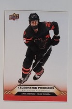 2025-26 UD Tim Hortons Celebrated Prodigies #CP-15 Erin Ambrose Canada 🍁