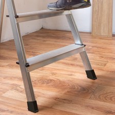 4 Pcs Ladder Feet Protectors Rubber Non Slip Pads for Extension Ladder