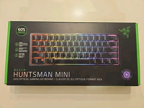 Razer Huntsman Mini 60% Gaming Keyboard - Chroma RGB - Black