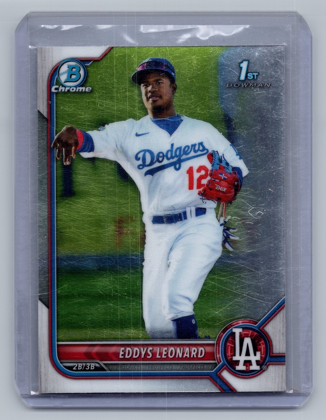 2022 Bowman - Chrome Prospects Eddys Leonard #BCP-57 (RC)