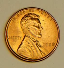 1938-P LINCOLN CENT. MS/ BU/ RD.