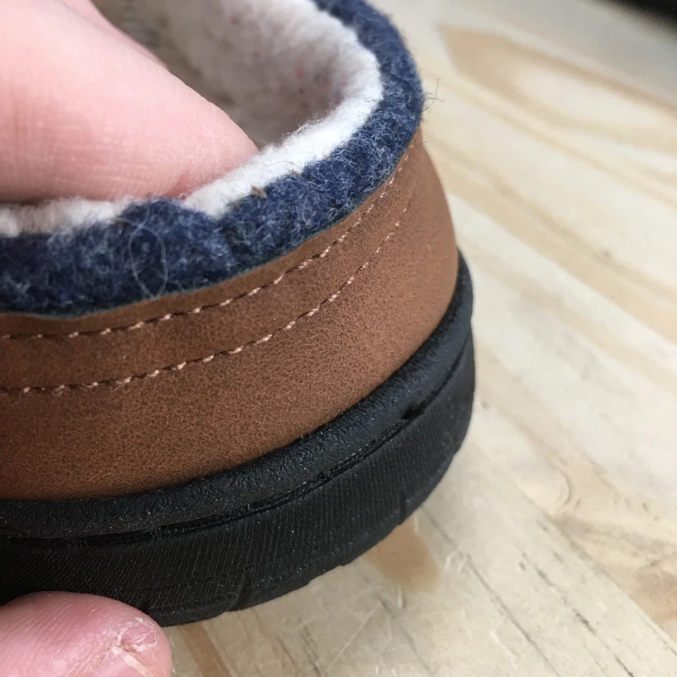 Zapatillas de mula de lana Lucky Brand para mujer M (9-10) azules sin cordones de microgamuza informales Foto 4 de 4