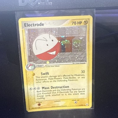 ELECTRODE 5/101 EX Hidden Legends HOLO SWIRL rare Pokemon TCG card NM+ CLEAN!  | eBay