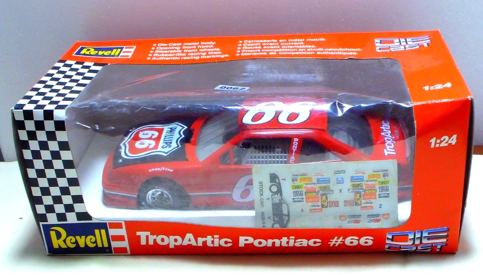 Revell Nascar Dick Trickle Tropartic Pontiac #66 1:24 Diecast - Image 2 of 3