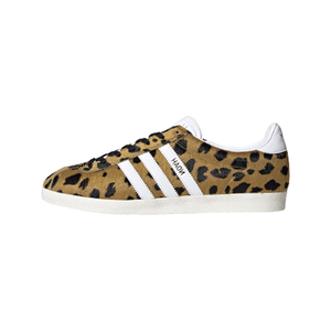 adidas gazelle black leopard print