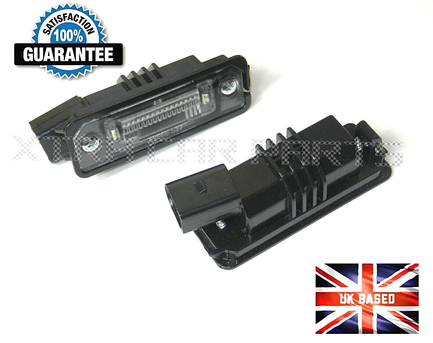 FOR SEAT LEON ALTEA 2005 EXEO 2008 PAIR REAR NUMBER PLATE LIGHT