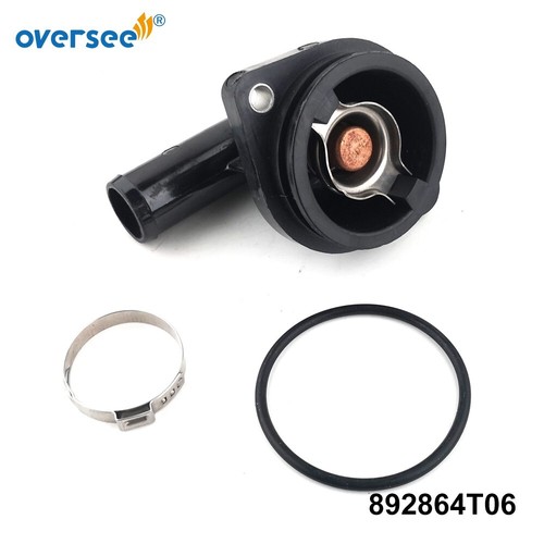 892864T06 Conjunto de carcasa de termostato para fueraborda Mercury 75/80/90/100/115/135/150 HP - Imagen 1 de 5