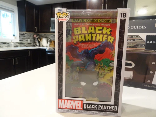 Funko Pop! Marvel Comic Cover Black Panther Vinyl Figure #18