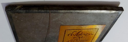 Wall Art - Ceramic Tile ( Metal Framed ) 6 1/2 in x 6 1/2 in - Felt Back - Picture 6 of 8