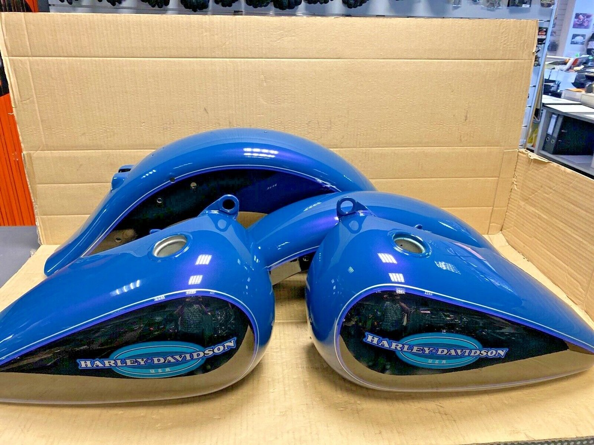Harley Davidson Evolution FLSTF Fat Boy Custom Paint Set Violet