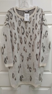 designer oversized sweater dress