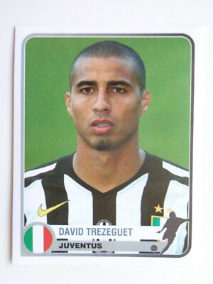 Panini 2005 Champions of Europe Sticker 178 David TREZEGUET