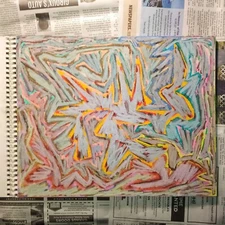 Drawing 11X14" Oil Pastel on Paper