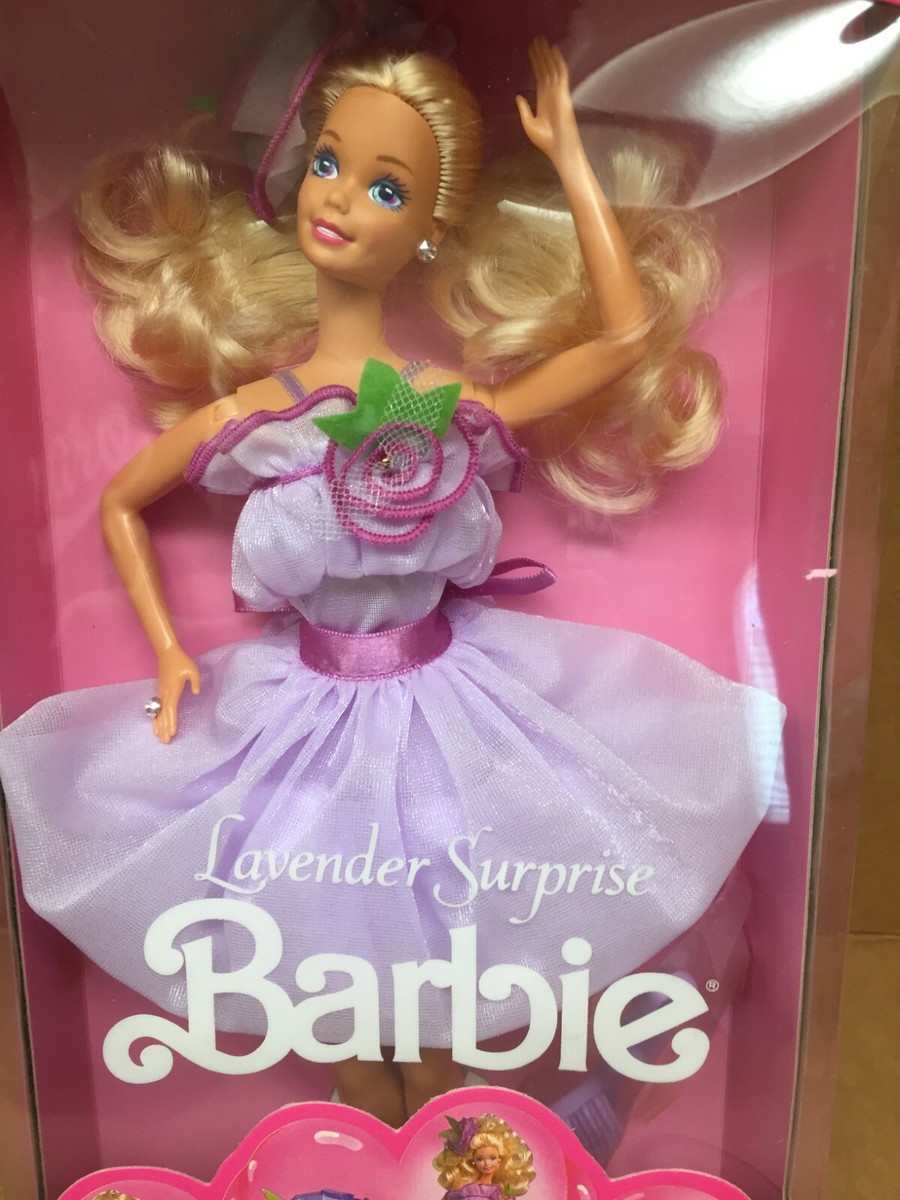 Barbie ビンテージ ⚠︎︎さらにお値下げ⚠︎︎ VINTAGE BARBIE 1989 LAVENDER SURPRISE BARBIE DOLL NRFB SEALED BOX