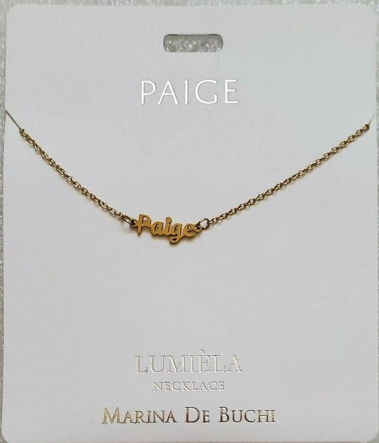 Names Beginning With B Lumiela Necklace-Lumiela-B